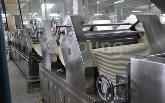 Frittura a basso rumore e tagliatella fritta che fanno la linea di produzione dell'attrezzatura fornitore
